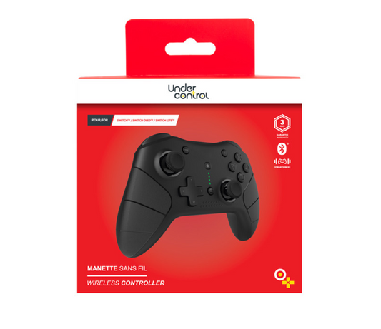 Manette Compatible Switch Noire Sans Fil