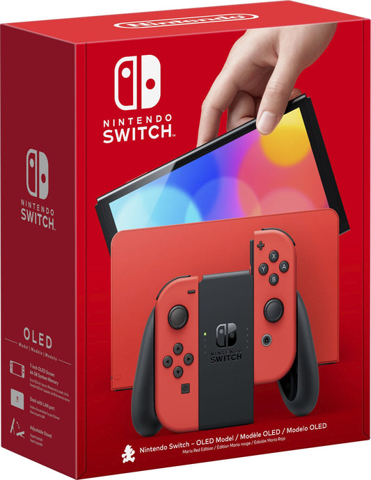 Nintendo Switch – Modèle OLED : Édition Limitée Mario Rouge