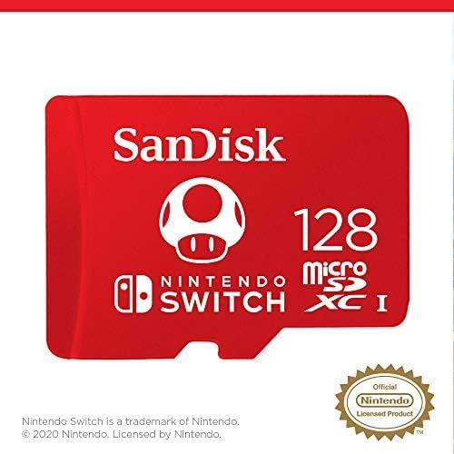 Carte microSDXC SanDisk 128 GB – Nintendo Switch