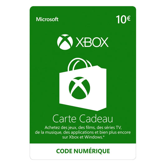 Carte Xbox 10€