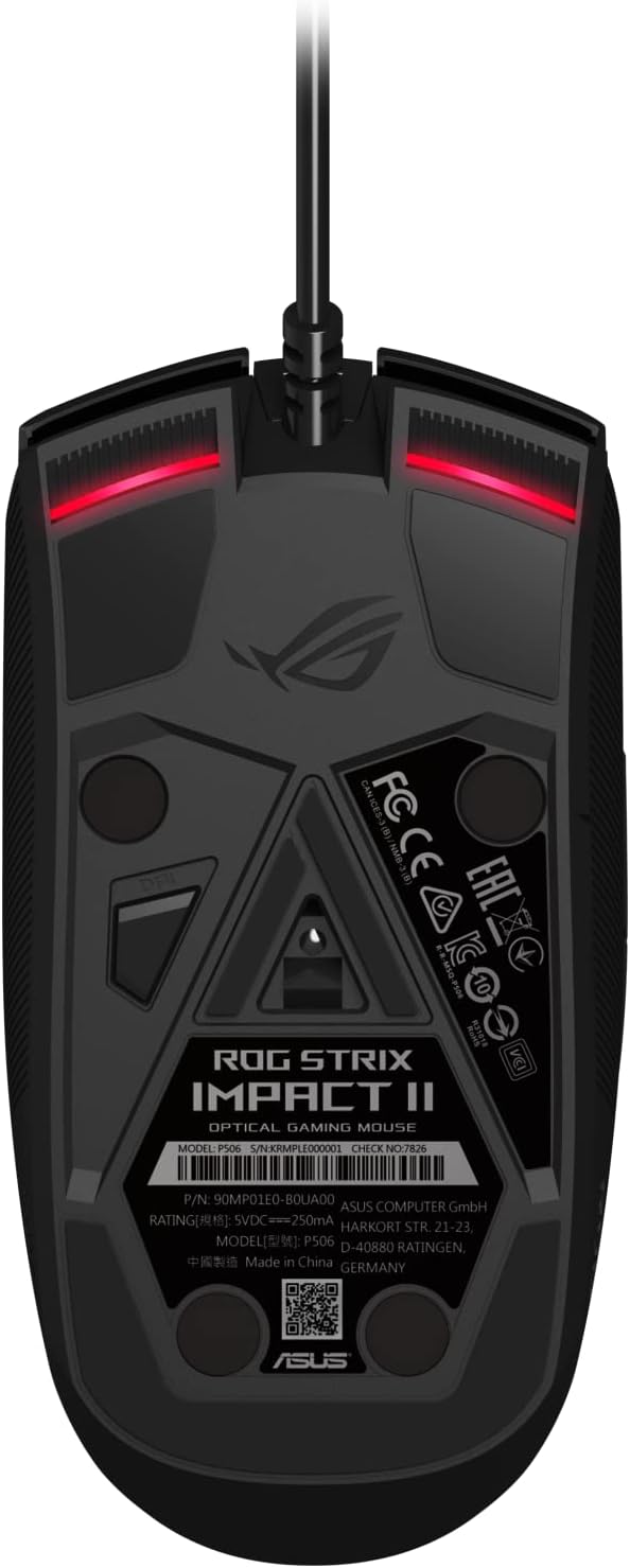 ASUS ROG STRIX Impact II, souris de jeu sans fil