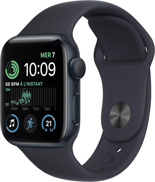 Apple Watch SE (2ᵉ génération) (GPS, 40mm) - Boîtier en Aluminium