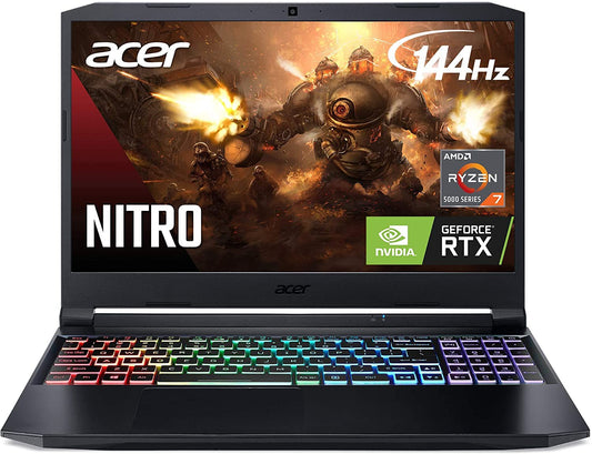 Acer Nitro 5  17.3" 144Hz Ryzen 7 5800H RTX 3070 16Go Ram 512 SSD + 2 To HDD AZERTY RA SB