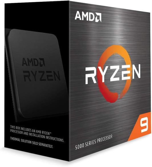 AMD Ryzen 9 5950X 4.9 GHz 16 Coeurs 32 Threads 72 Mo GameCache Processeur BOX