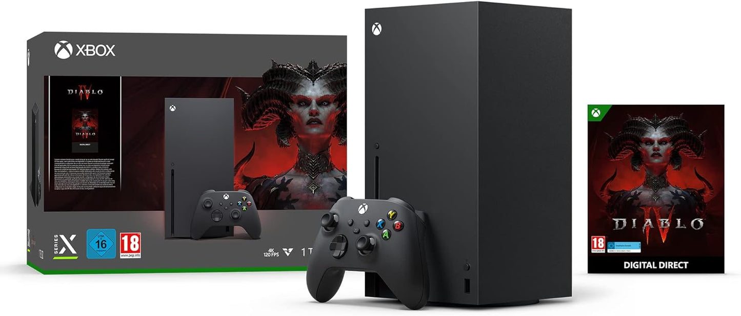 Console Microsoft Xbox Series X 1To Édition Diablo IV