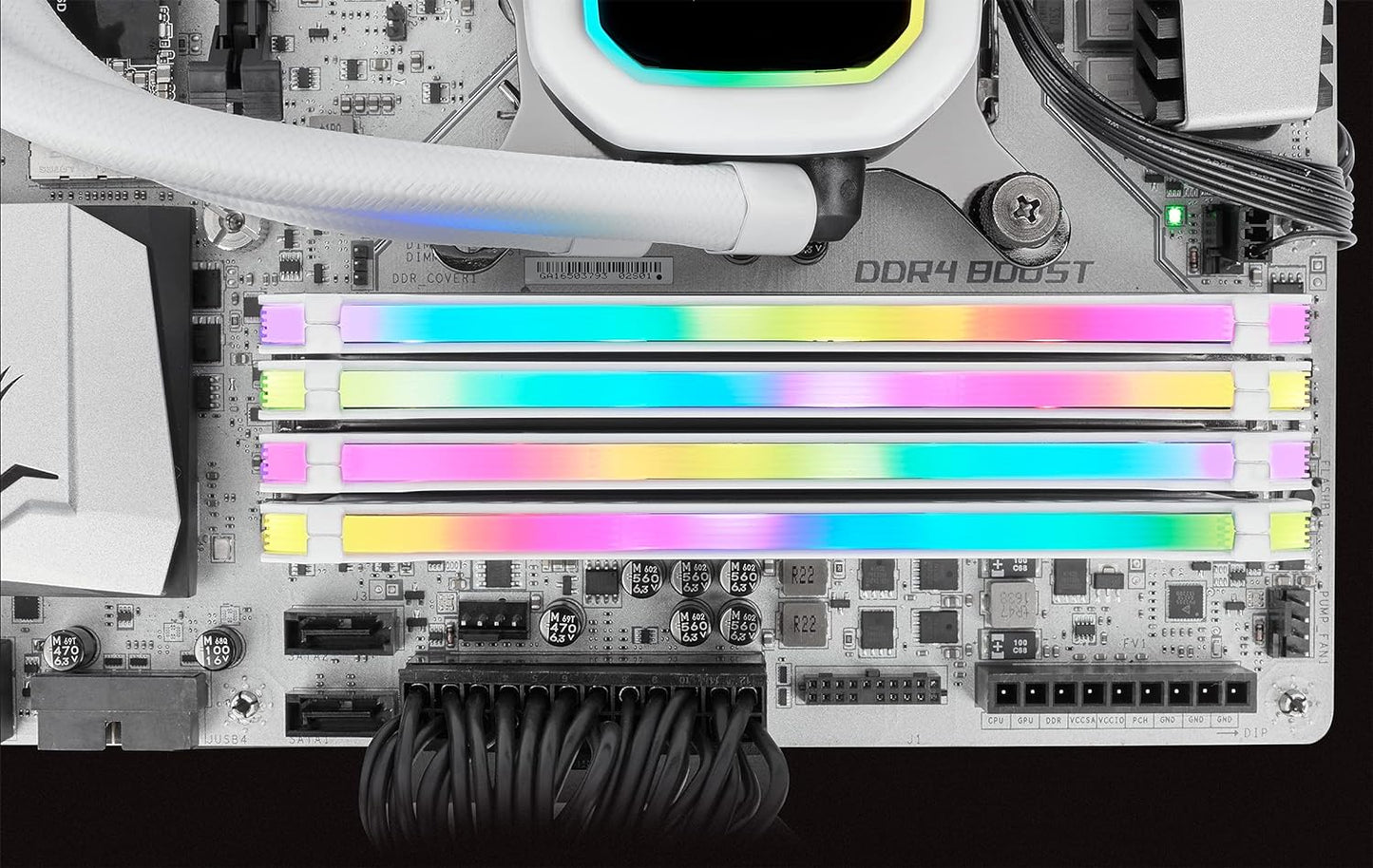 Corsair Vengeance RGB PRO White Ram 16Go DDR4 3000 Mhz C15