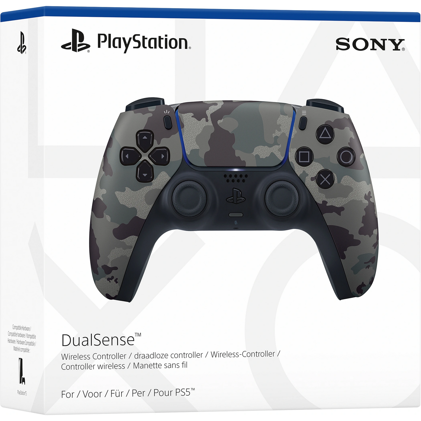 Manette Sans Fil Plasystation 5 DualSense - Gris Militaire