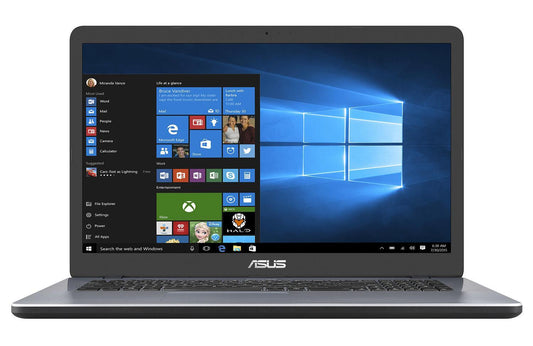 Asus R702UA 17"  i7-8550U 8Go Ram 128 Go SSD + 1 To HDD SATA AZERTY RA SB SC