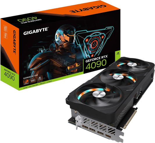 Gigabyte Nvidia GeForce RTX™ 4090 Gaming OC 24GB GDDR6X - 3X WINDFORCE Fans