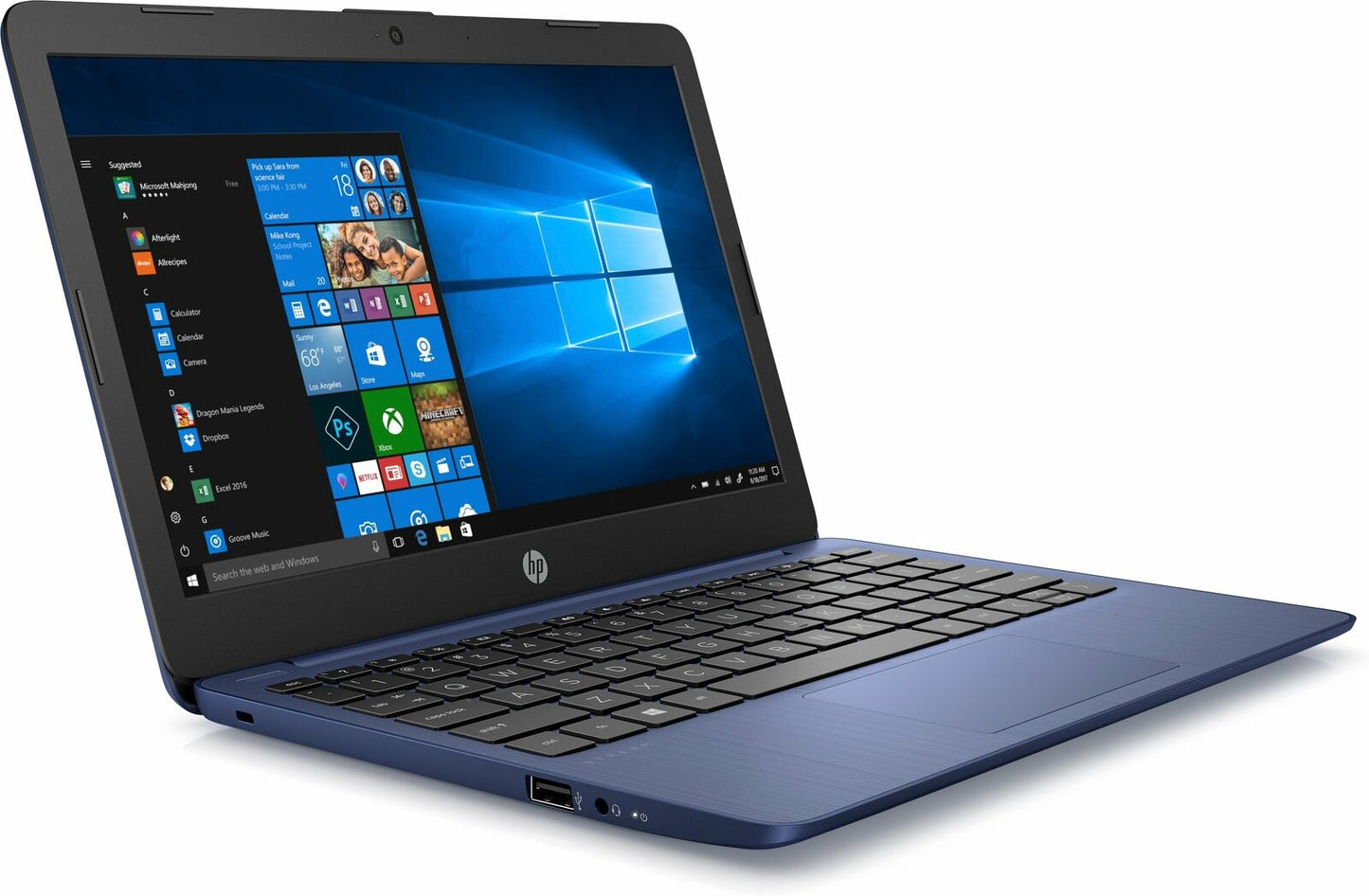 HP STREAM 11.6" CELERON 4020 4 Go Ram 64 Go eMMC SSD 11AK0030NR BO AZERTY