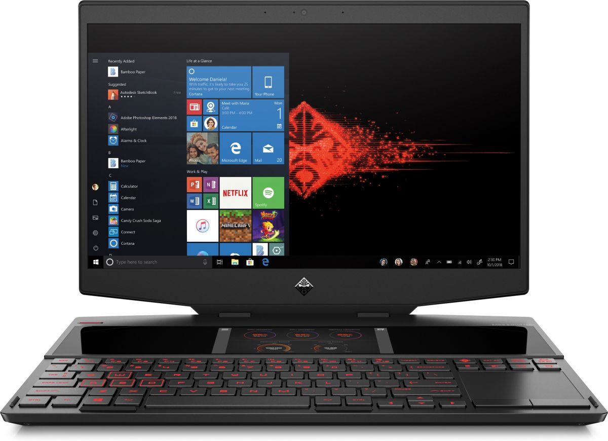 HP OMEN X 2S 15.6"144 Hz i7-9750H RTX 2070 16Go 512 SSD Double Écran 15 DG 0017NG AZERTY  RA