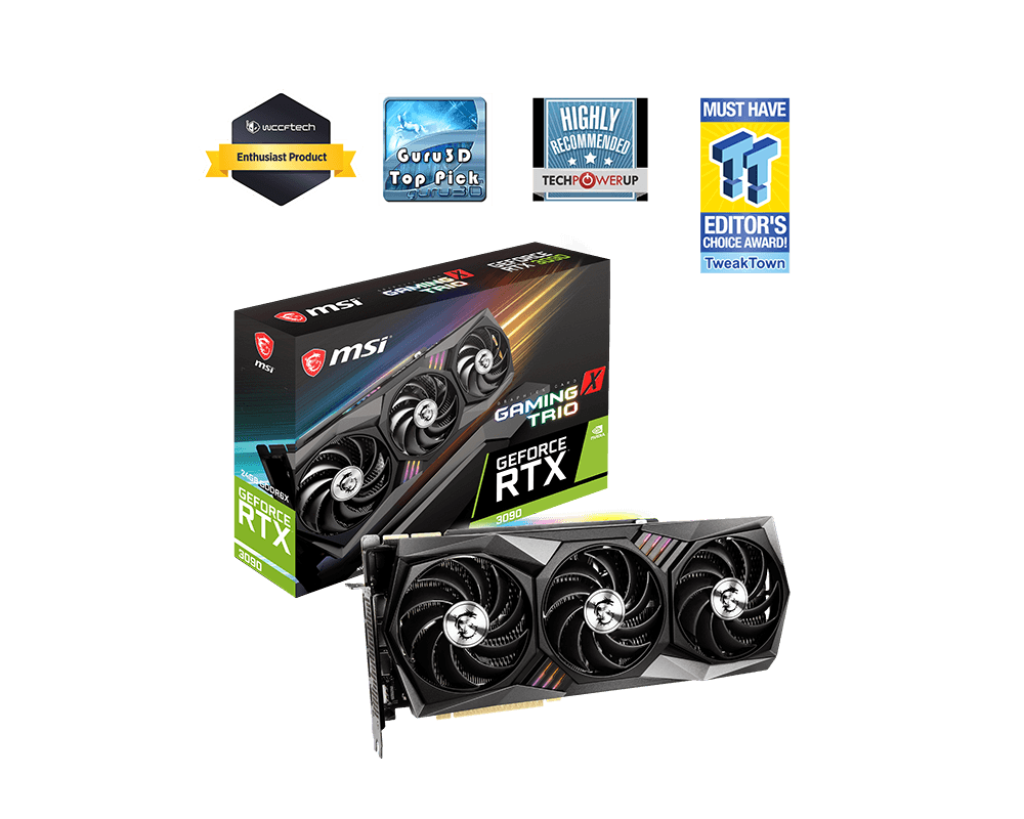 MSI GeForce RTX 3090 GAMING X TRIO 24GB GDDR6X