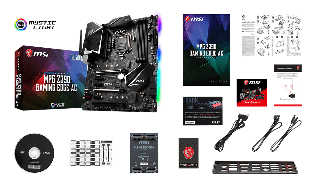 Carte mère MSI MPG Z390 Gaming Edge AC LGA1151