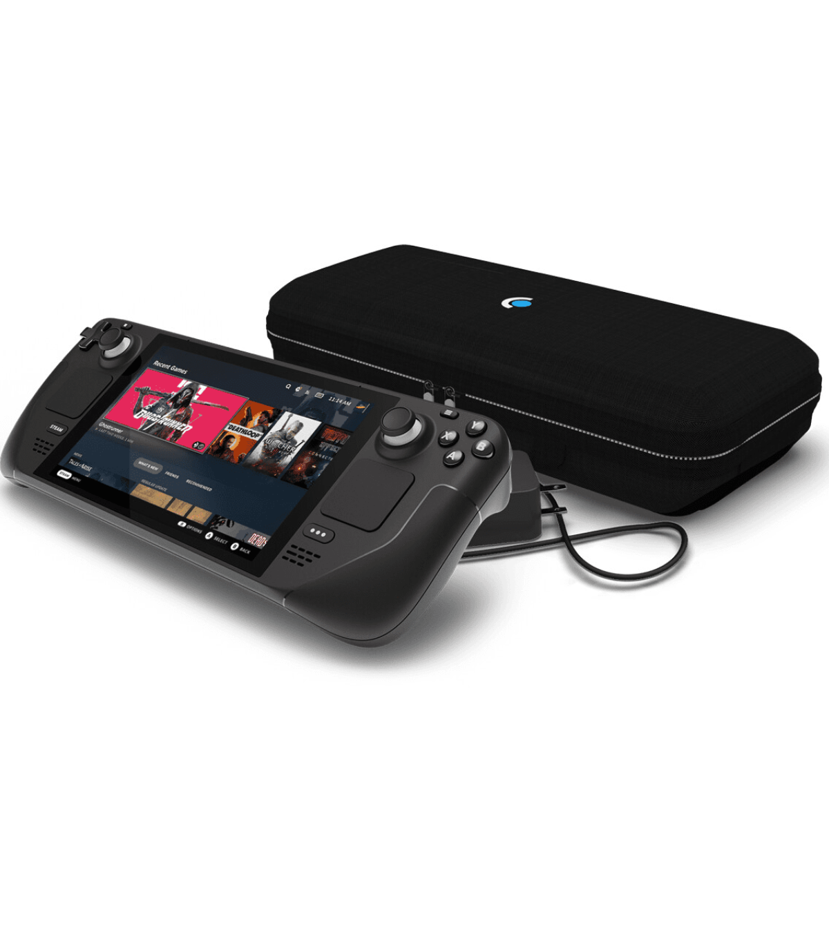 Valve Steam Deck 7" 512 Go Console Portable PC avec Étui de Transport RA