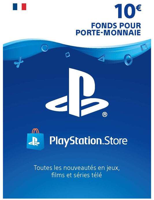 Carte PlayStation Store 10€ PSN