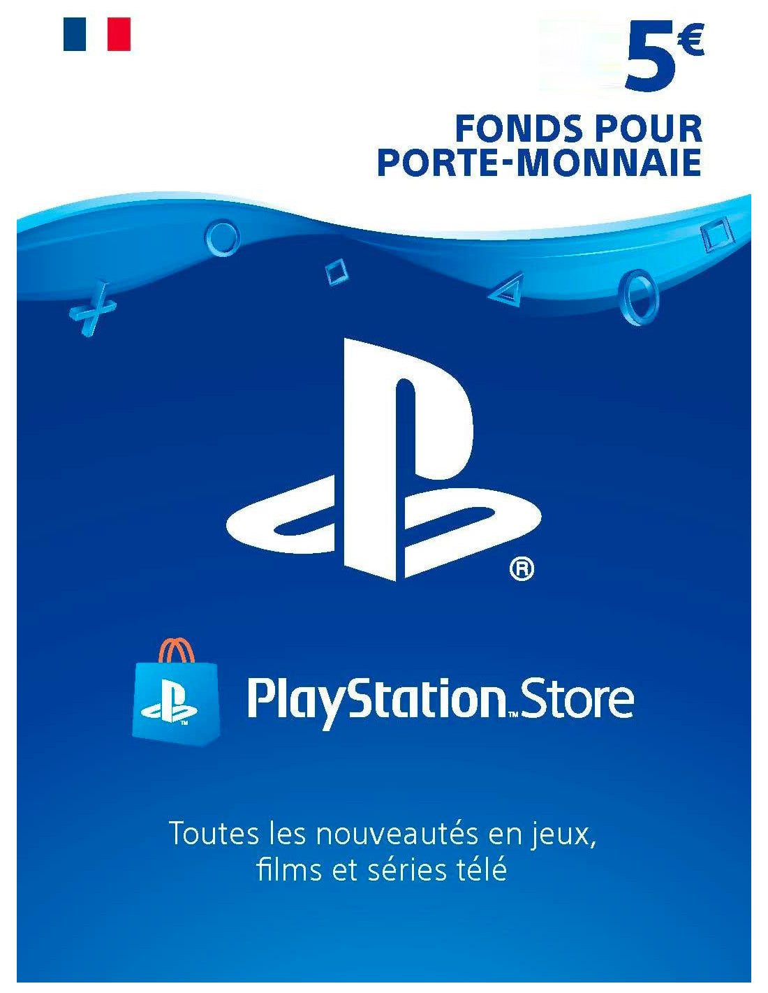 Code PlayStation Store 5€ PSN