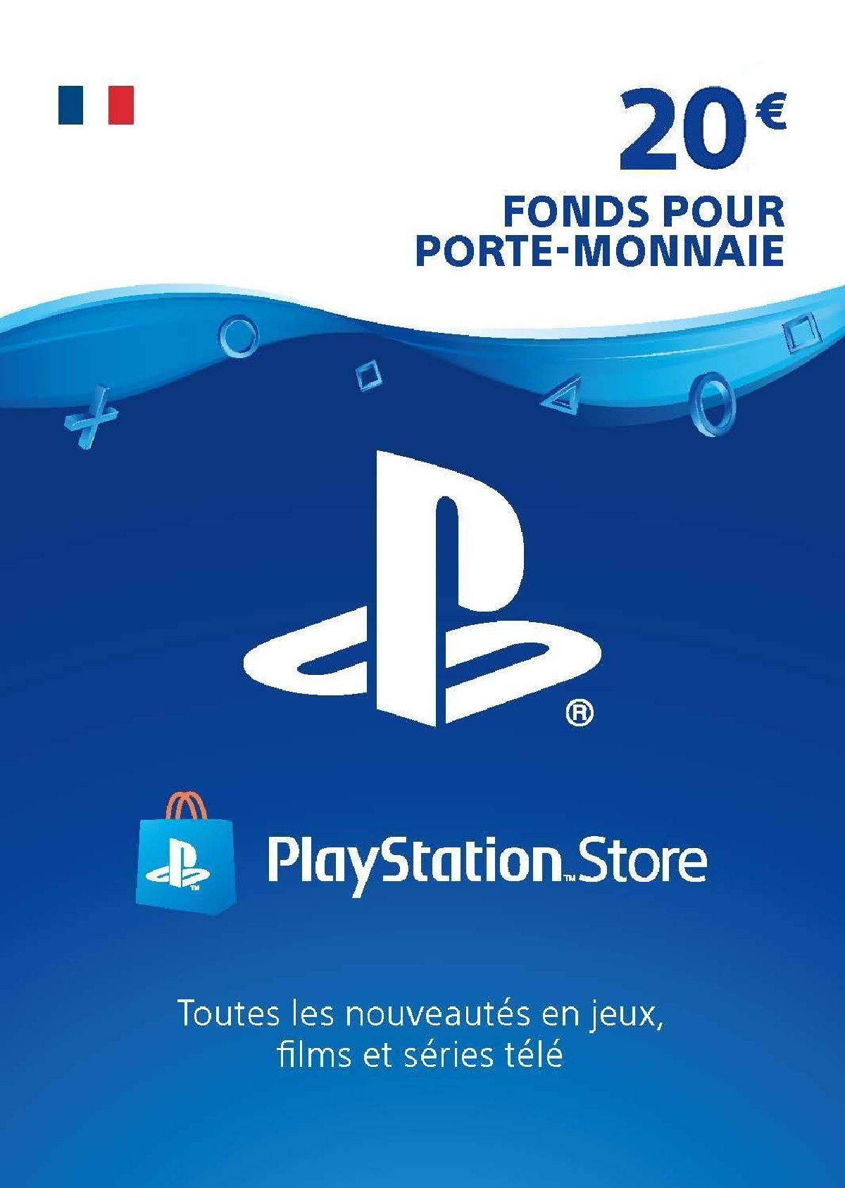 Carte PlayStation Store 20€ PSN