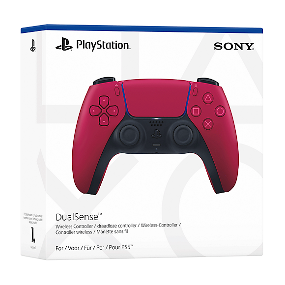 Manette Sans Fil Playstation 5 DualSense - Cosmic Red - Rouge SB