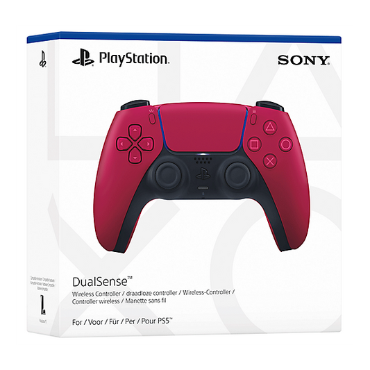 Manette Sans Fil Playstation 5 DualSense - Cosmic Red - Rouge SB