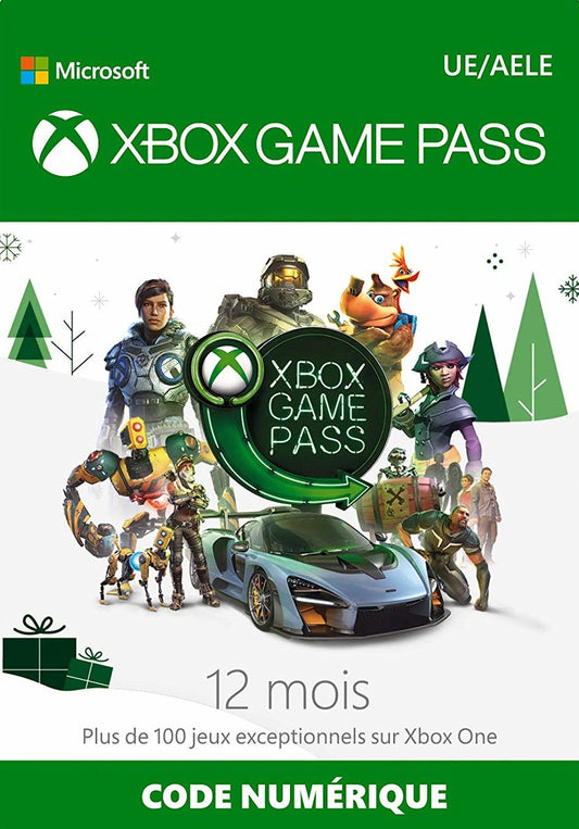 Abonnement 12 Mois Xbox Game Pass