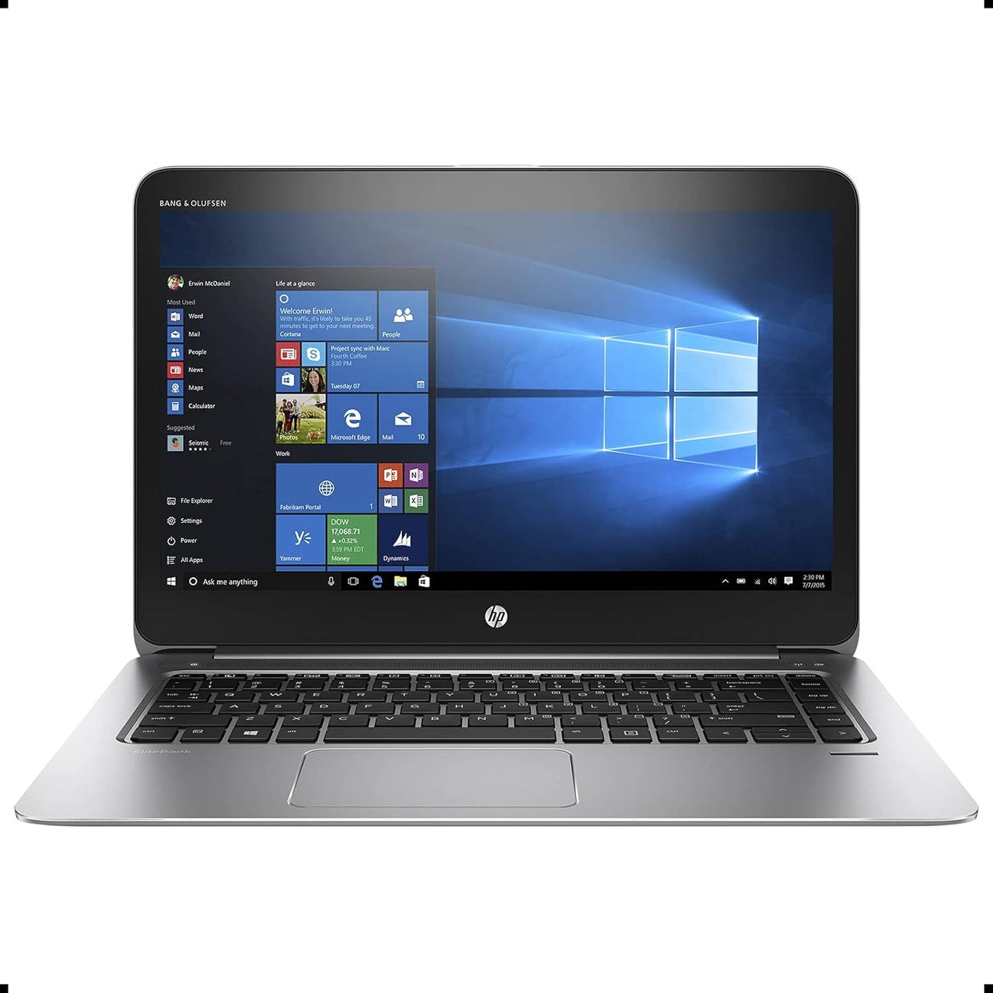 HP EliteBook Folio 1040 G3 14" Core i7-6600U 4 Go Ram 256 Go SSD AZERTY SB SC