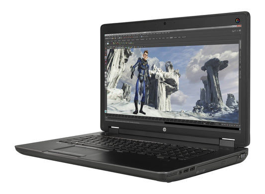 HP ZBook 17" i7-4710MQ  8GB 512 SSD 1T HDD NVIDEA QUADRO K2200M SB SC