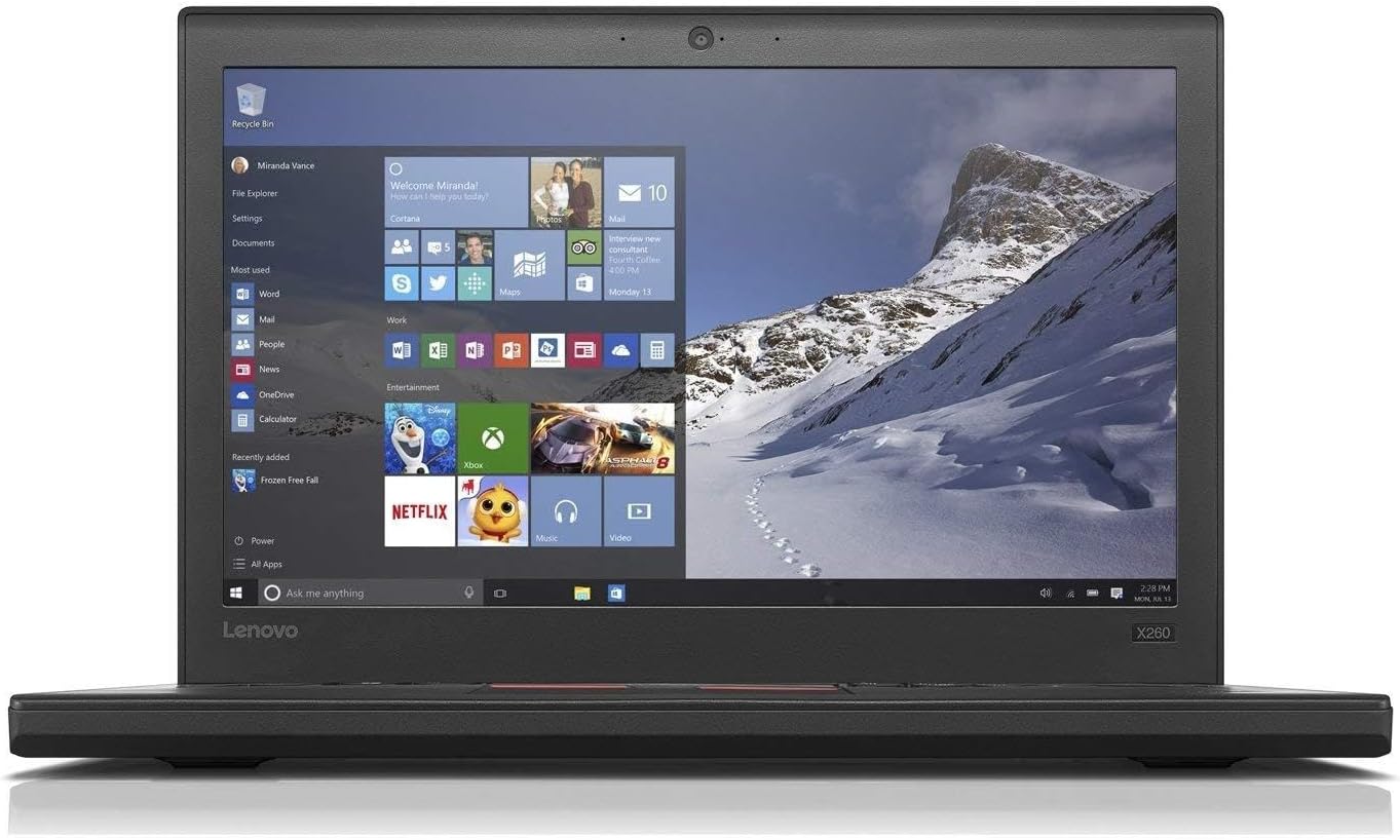 Lenovo ThinkPad X260  12.5" i5-6300U 4Go Ram 180 SSD RA SB SC AZERTY