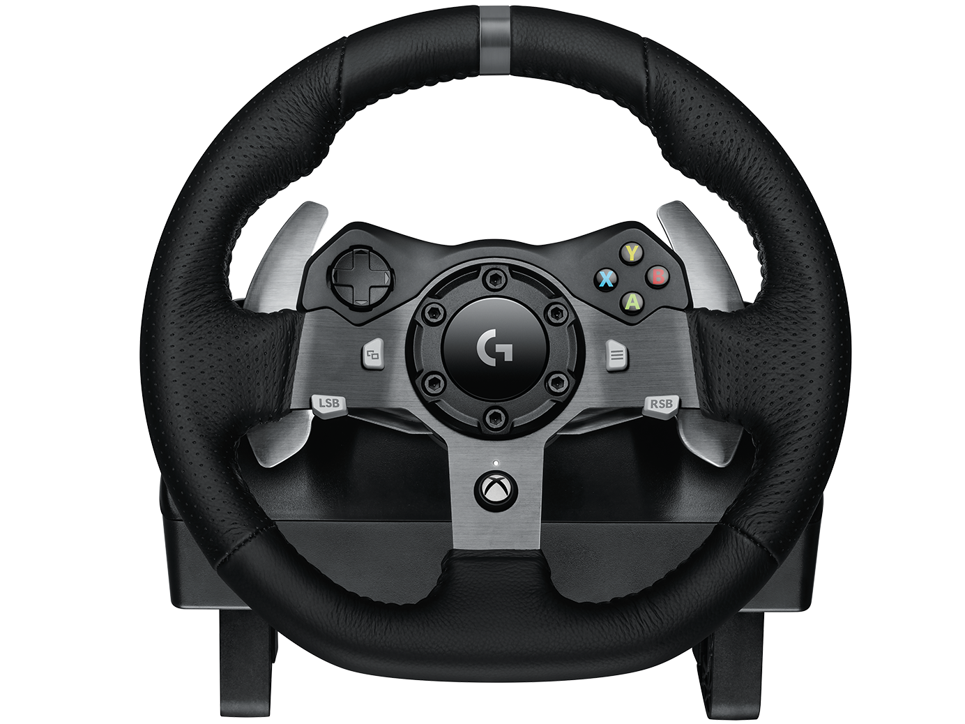 Logitech G920 Driving Force Volant de Course avec Pédales Xbox Series X|S, Xbox One, PC - Noir