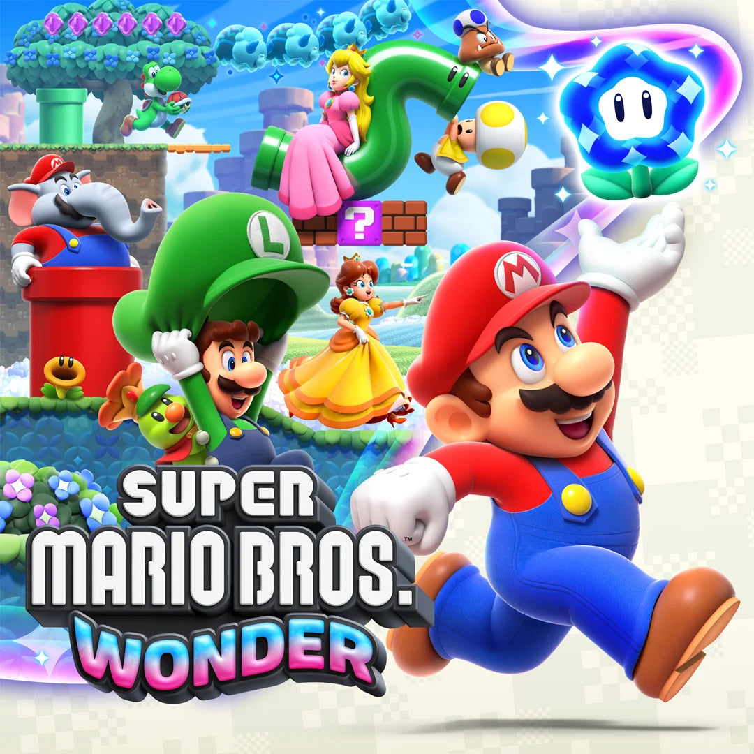 Nintendo Switch – Modèle OLED Super Mario Bros: Wonder & 12 mois Nintendo Switch Online