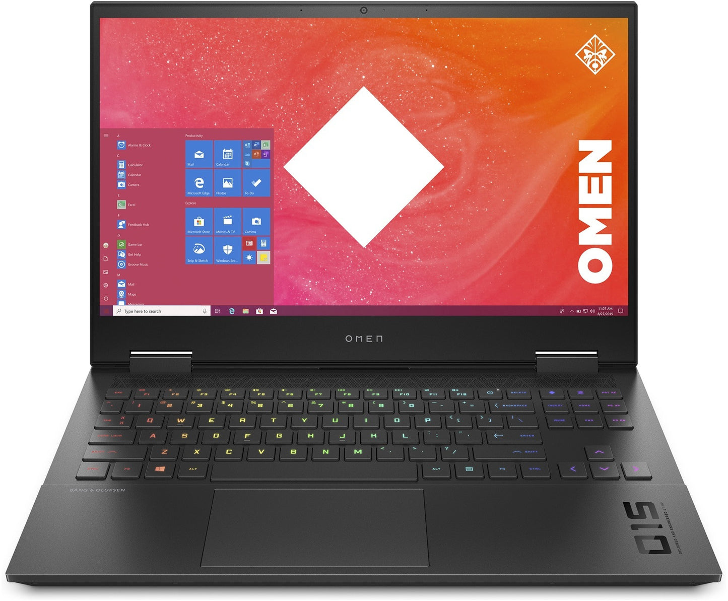 HP OMEN 15.6" 144 Hz i7-10750H GTX 1660 Ti  8Go Ram 512 SSD QWERTY 15-EK0009NS