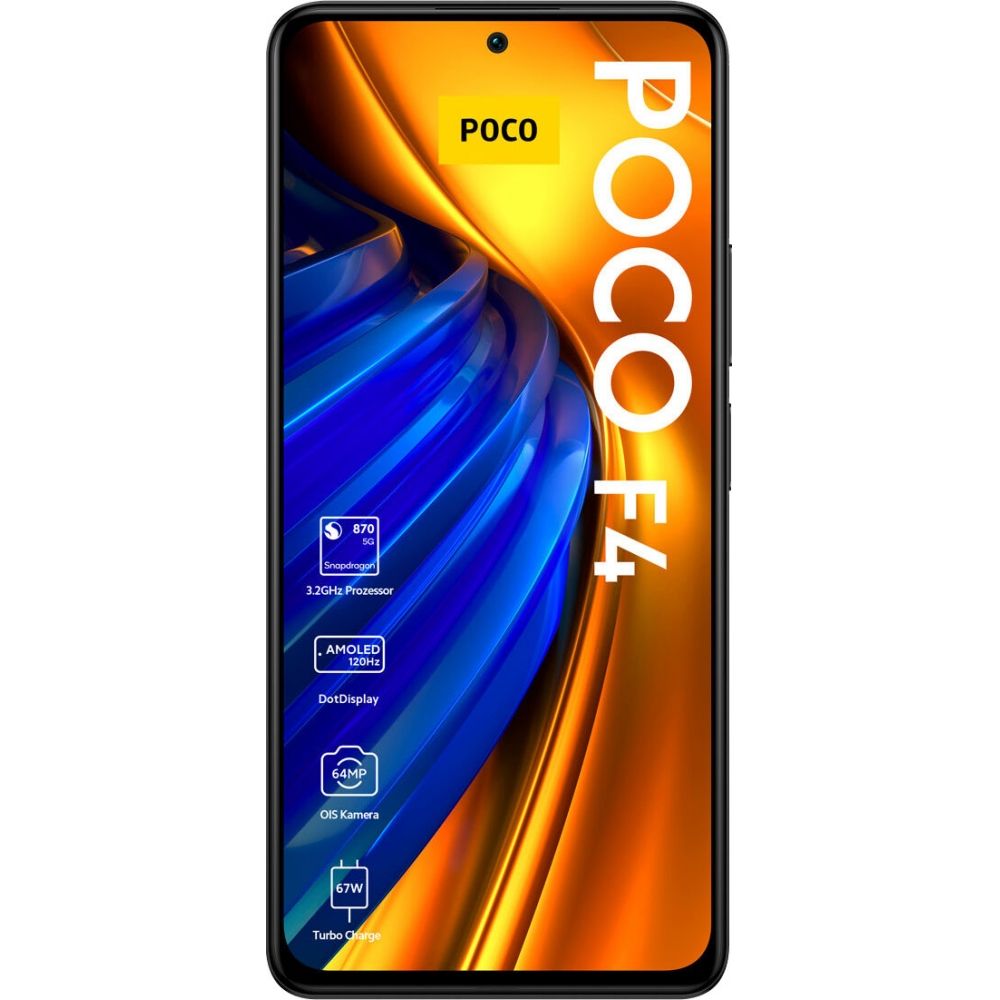 Xiaomi Poco F4 6.67" AMOLED 120Hz 8Go/256Go Night black