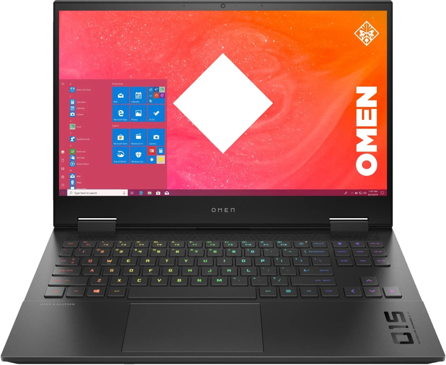 HP OMEN 15'' 144 Hz  i5 10300H RTX 2070  8Go 512 SSD QWERTY BO *TE*